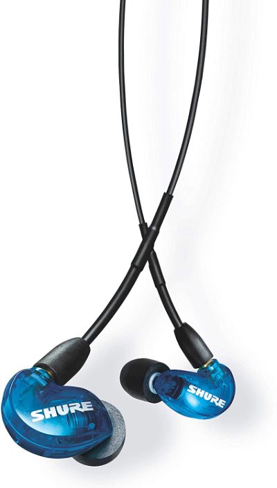 Earphones, SE215, Wired, In-ear, Blue