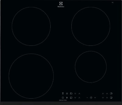 Electrolux indukcijas plīts virsma, melna