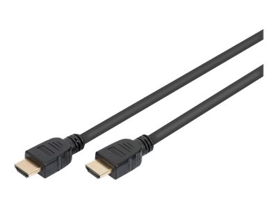 Ultra High Speed HDMI Cable with Ethernet, AK-330124-010-S, HDMI Male (type A), HDMI to HDMI, 1 m