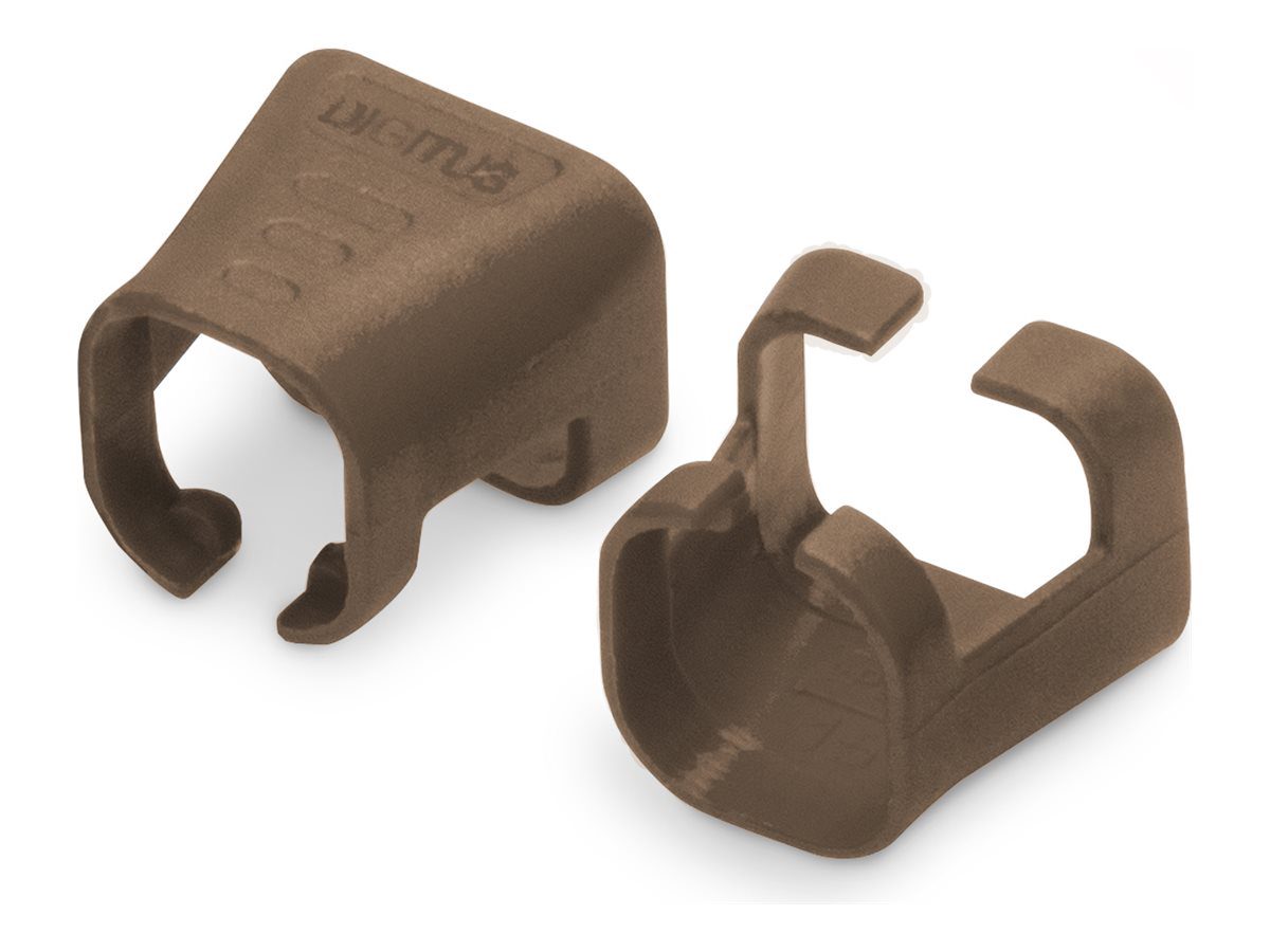 Color clips for Patch cable, A-CC-BR, Brown