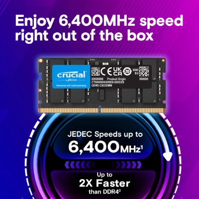 NB MEMORY 32GB DDR5-6400/CT32G64C52CS5 CRUCIAL