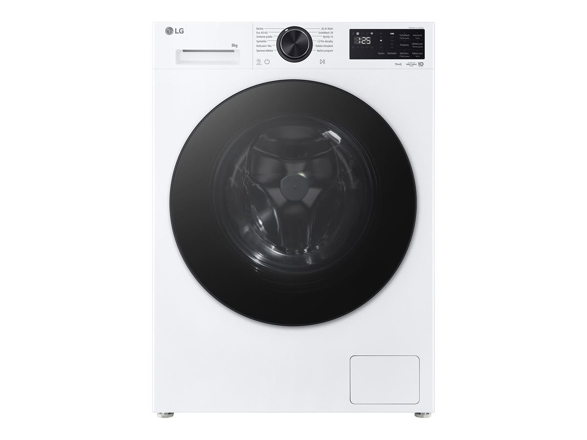 Washing machine, F2X50S8TLB, Energy efficiency class A, Front loading, Washing capacity 8 kg, 1200 RPM, Depth 48 cm, Width 60 cm, Display, LED, Steam function, Direct drive, Wi-Fi, White