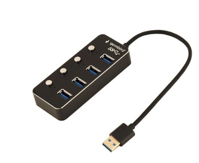 I/O HUB USB3 4PORT/UHB-U3P4P-01 GEMBIRD