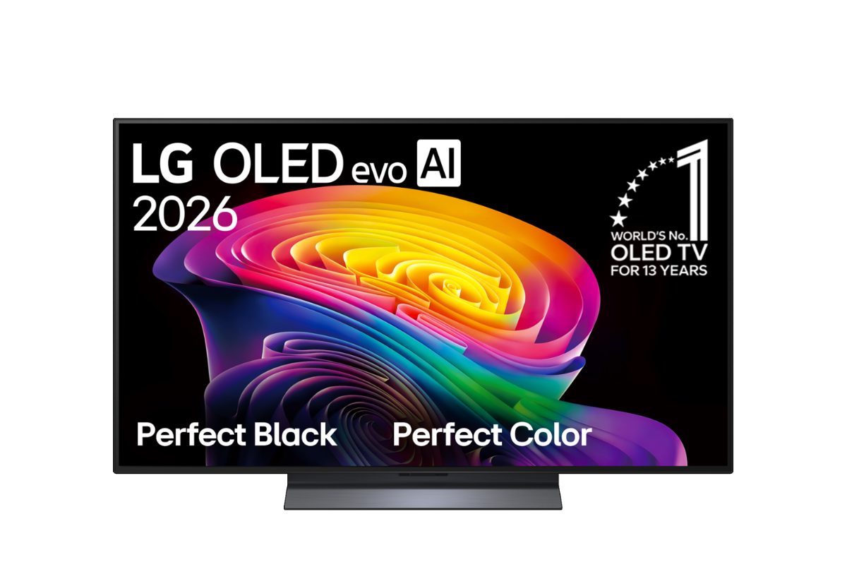 LG OLED 4K evo AI C6 TV, OLED48C61LA, 48, Smart TV, webOS, UHD, Black