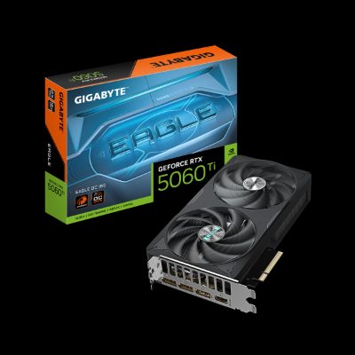Gigabyte GeForce RTX 5060 Ti EAGLE OC 16G, NVIDIA, 16 GB, GeForce RTX 5060 Ti, GDDR7, HDMI ports quantity 1, PCI-E 5.0