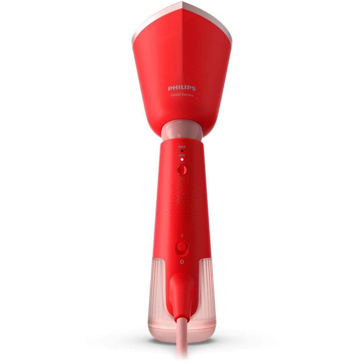 PHILIPS rokas tvaika gludināšanas ierīce, 1400W, oranži sarkans
