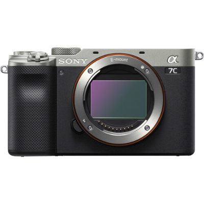 Sony Alpha A7C Full-frame Mirrorless Interchangeable Lens Camera, Body, Silver, Sony, Full-frame Mirrorless Interchangeable Lens Camera, Alpha A7C, Mirrorless Camera body, 24.2 MP, ISO sensitivity (max) 204800, Display diagonal 3.0 ", Video recording, Wi-Fi, Fast Hybrid AF, Magnification 0.59 x, Viewfinder, CMOS, Silver