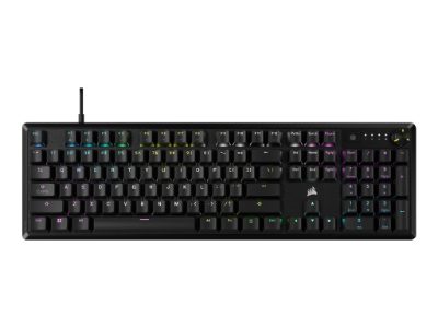 Mechanical Gaming Keyboard, K70 CORE RGB, Gaming keyboard, Wired, N/A, RED, Black