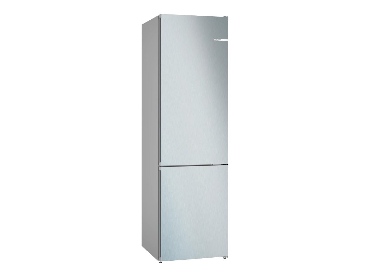 Refrigerator, KGN392LDF, Energy efficiency class D, Free standing, Combi, Height 203 cm, No Frost system, Fridge net capacity 260 L, Freezer net capacity 103 L, 35 dB, Stainless steel
