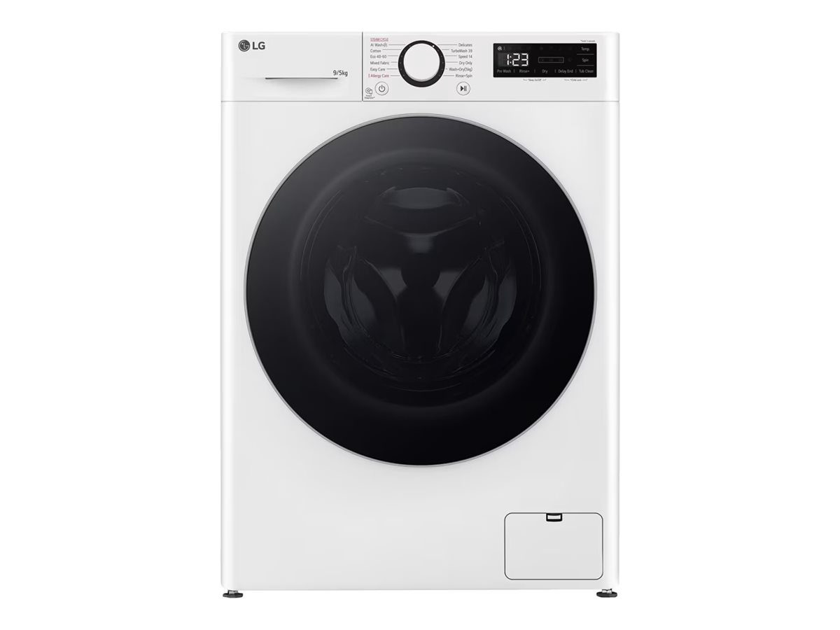 Washing machine with dryer, F2DR509S1W, Energy efficiency class A, Front loading, Washing capacity 	9 kg, 1200 RPM, Depth 47.5 cm, Width 60 cm, Display, Rotary knob + LED, Drying system, Drying capacity 5 kg, Steam function, Direct drive, White