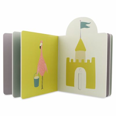 Trixie grāmata ar kustīgiem elementiem bērniem 12m+