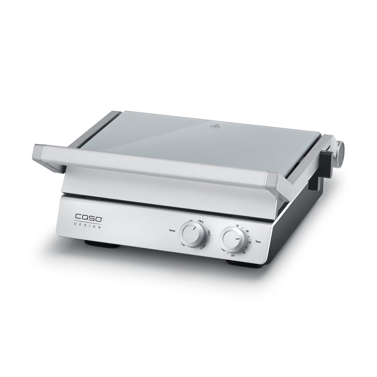 Caso Double Contact Grill, SteakChef, Contact grill, 2000 W, Stainless Steel