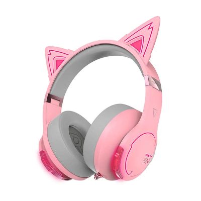 Gaming Headset, G5BT CAT, Bluetooth, Over-Ear, Pink, Noise canceling, Wireless