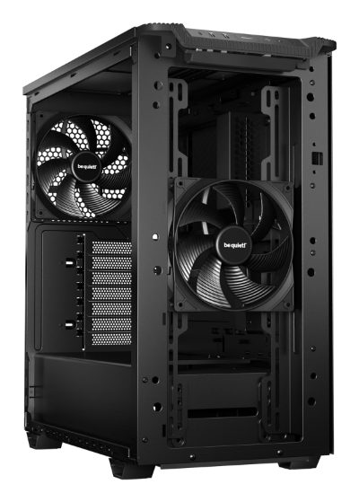 Case, BE QUIET, PURE BASE 501, MidiTower, ATX, MicroATX, MiniITX, Colour Black, BG073