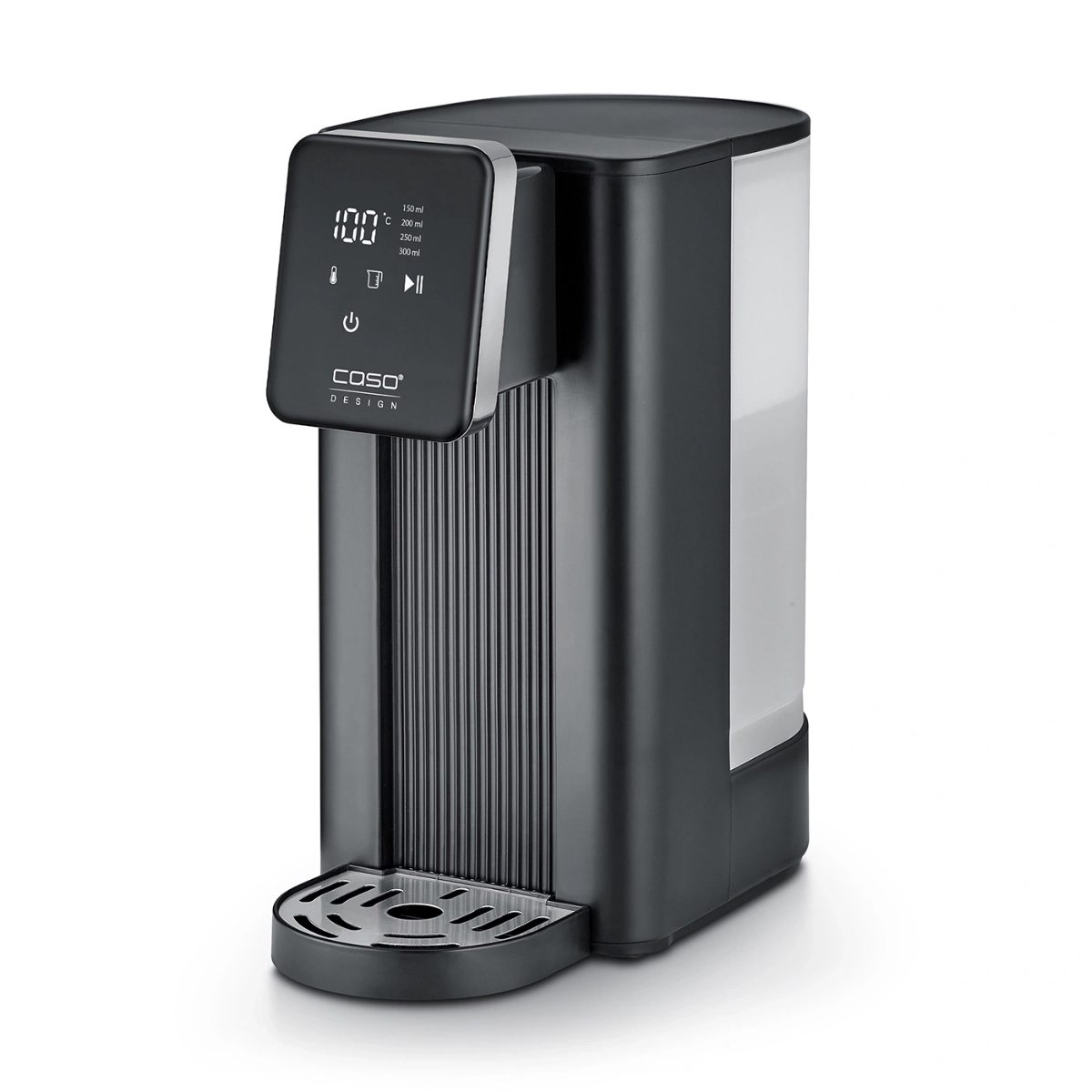 Turbo Hot Water Dispenser, HW 616, Water Dispenser, 2600 W, 2.5 L, Plastic/Stainless Steel, Black/Stainless Steel