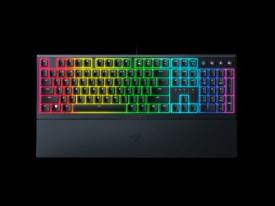Ornata V3, Gaming Keyboard, Wired, RGB LED light, US, Mecha-Membrane, Black