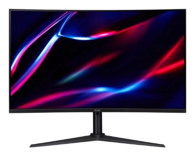 LCD Monitor, ACER, XZ320QUS3BMIIP, 32", Gaming/Curved, Swivel, Height adjustable, Tilt, Matte, Panel VA, 2560x1440, 16:9, 180Hz, 6 ms, Speakers, Colour Black, UM.JX0EE.305