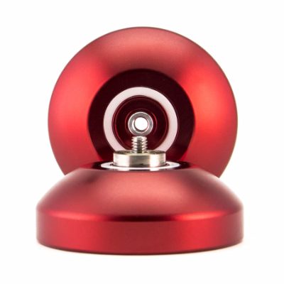 YoYoFactory YO-YO METAL DV888 rotaļlieta iesācējiem un profesionāļiem, sarkans