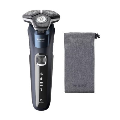 PHILIPS Shaver Series 5000, Wet& Dry skuveklis (lādējams), zils