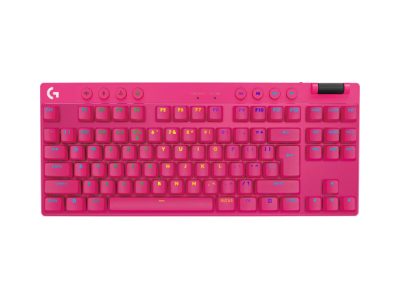 KEYBOARD WRL PRO X TKL/PINK 920-012159 LOGITECH