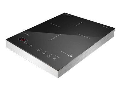 Free standing table hob, 02225, Number of burners/cooking zones 1, Sensor-Touch, Induction, Aluminium