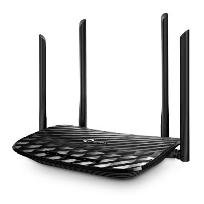 Wireless Router, TP-LINK, 1200 Mbps, IEEE 802.11a, IEEE 802.11 b/g, IEEE 802.11n, IEEE 802.11ac, 4x10/100/1000M, LAN \ WAN ports 1, Number of antennas 5, ARCHERA6