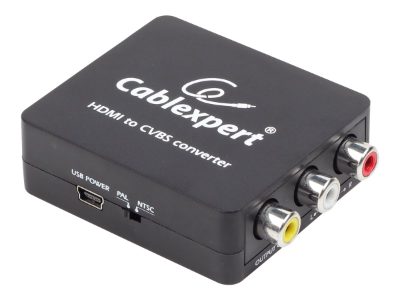 Gembird DSC-HDMI-CVBS-001 HDMI to CVBS (+ stereo audio) Converter, Cablexpert