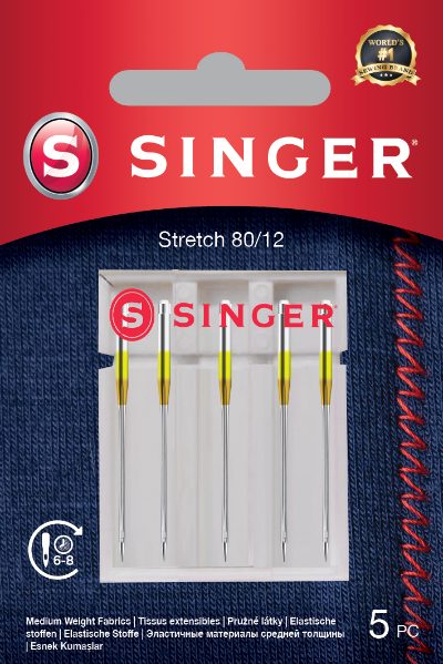 Stretch Needle 80/12 5PK