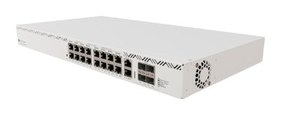 Cloud Router Switch, CRS320-8P-8B-4S+RM with RouterOS v7, 2U rackmount Enclosure, Mesh Support No, MU-MiMO No, No mobile broadband