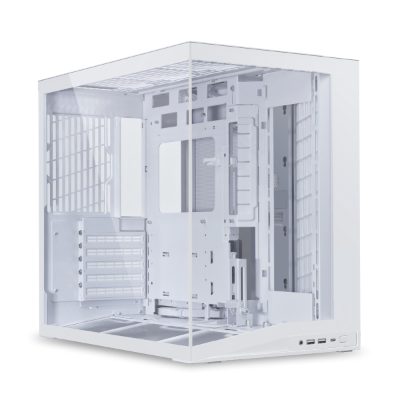 Case, LIAN LI, ATX/micro ATX/Mini-ATX, White, Mini Tower, PC, Lian Li O11 Dynamic Mini V2 White (G99.O11DMIV2W.00), G99.O11DMIV2W.00