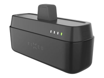 Zen 5 Plug-in 20W Powerbank, FIXZEN-5PL-BK, 5000 mAh, USB-C: DC 5V/3A, 9V/2.22A, 12V/1.67A 20W MAX, Black