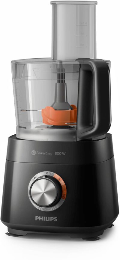PHILIPS Viva Collection Kompaktais virtuves kombains 800W, melns