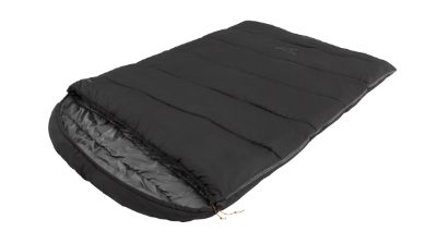 Easy Camp Raven Square Double 5°C, Sleeping Bag, 220 x 150 cm, Temperature -9 to 10 °C, Two-way open-end, L-shaped, autolock
