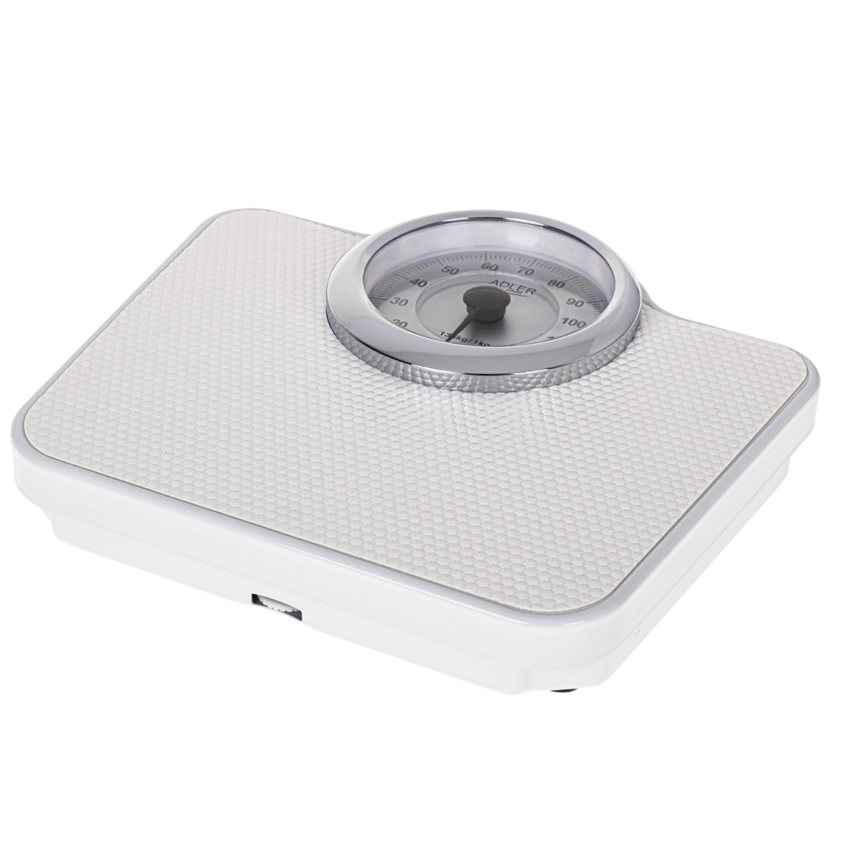 Mechanical Bathroom Scale, AD 8180, Maximum weight (capacity) 136 kg, Accuracy 1000 g, White