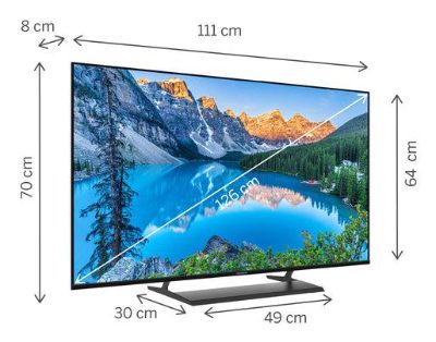 TV Set, THOMSON, 50 ", 4K Ultra HD, 3840 x 2160 pixels, Flat, 16:9, LED, 50UG5X15