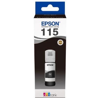 Epson 115 ECOTANK, Ink Bottle, Black