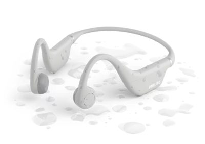 PHILIPS austiņas ar Bluetooth ar stīpu bērniem, baltas