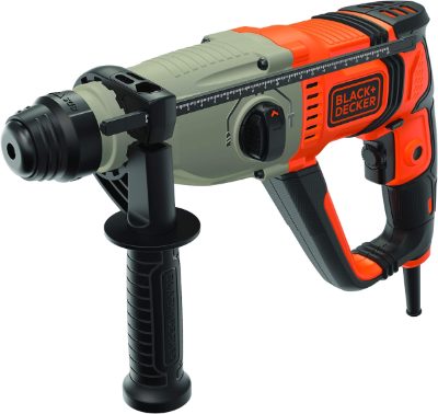BLACK & DECKER Hammer drill, SDS-plus, BEHS02K-QS, 800 W
