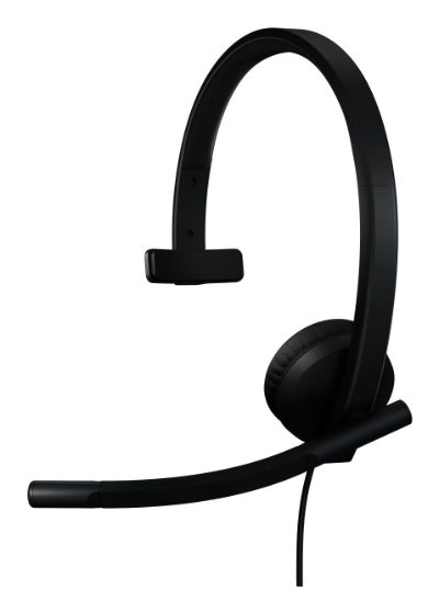 HEADSET H570E MONO USB/BLACK 981-001426 LOGITECH