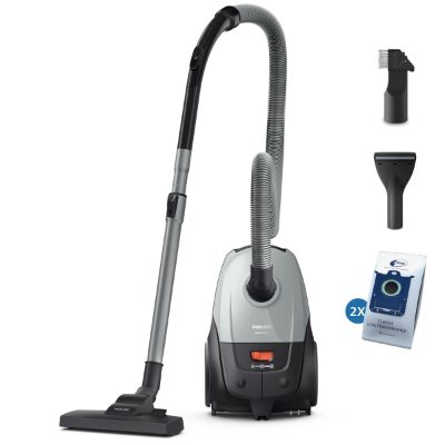 PHILIPS 2000. sērijas putekļsūcējs, 800 W, gaiši pelēks