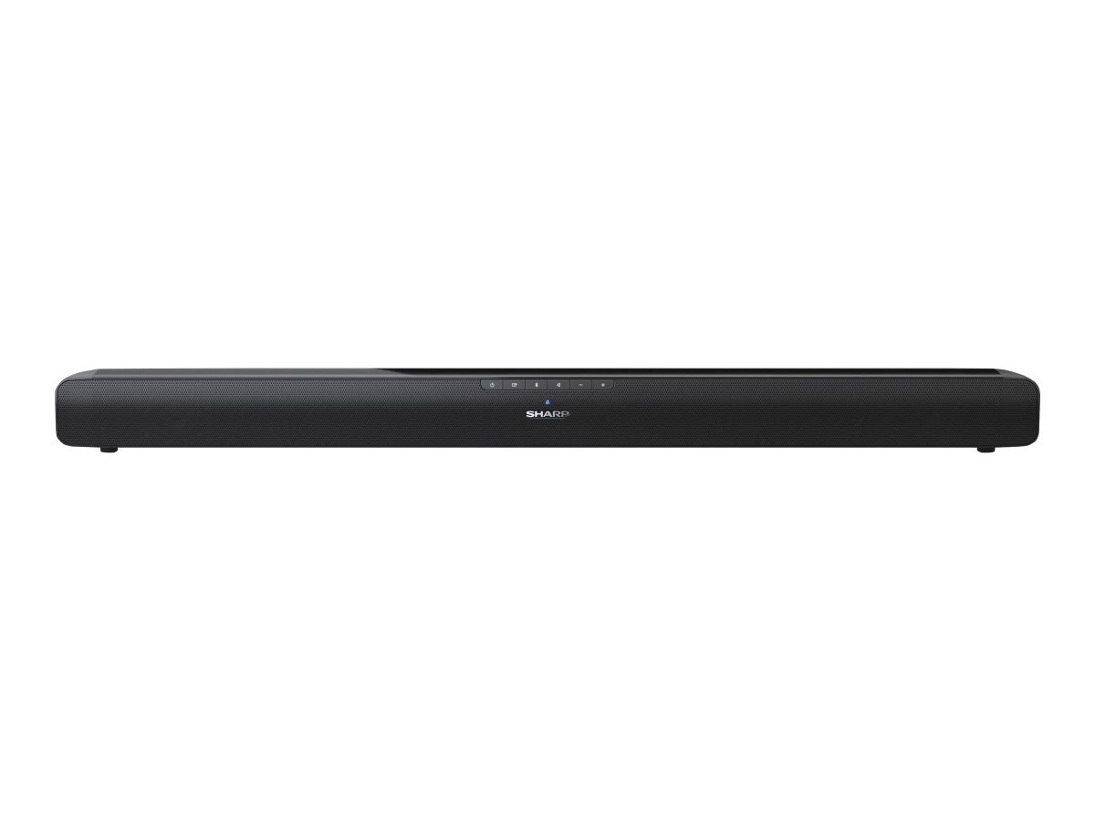 Sharp HT-SB100 2.0 Soundbar for TV above 32", HDMI ARC/CEC, Aux-in, Optical, Bluetooth, USB, 80cm, Gloss Black, Sharp, Yes, Soundbar for TV above 32", HT-SB100, Black, No, USB port, AUX in, Bluetooth, Wireless connection