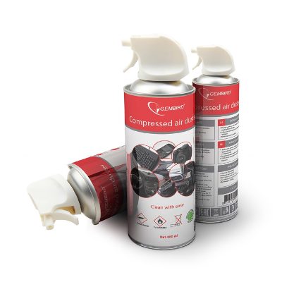 Compressed air duster (flammable), Air Duster, 400 ml