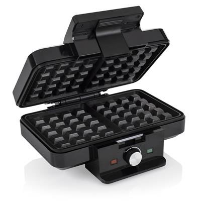Tristar Waffle maker, WF-1165, 1000 W, Number of pastry 2, Belgium, Black
