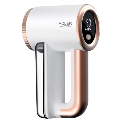 Lint remover, AD 9617, Rechargeable battery, 5 W, White/Gold