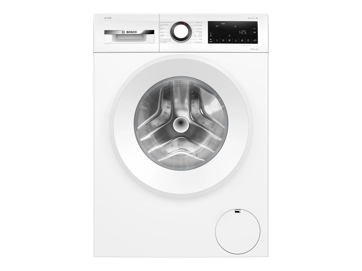 Bosch WGG256FLSN Washing Machine, A, Front loading, Capacity 10 kg, Depth 59 cm, 1600 RPM, White, Bosch
