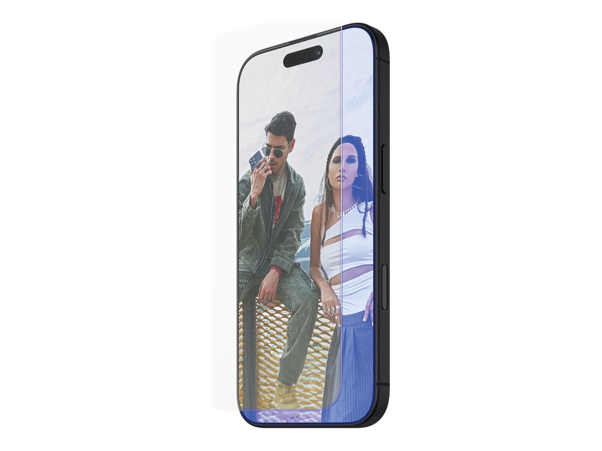 PanzerGlass SAFE by PanzerGlass EyeCare, Screen protector, Apple, iPhone 16 Plus, Glass, Transparent, Ultra-Wide Fit