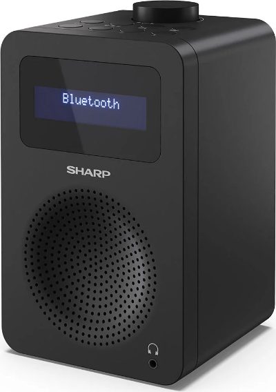 Sharp DR-430(BK) Digital Radio, FM/DAB/DAB+, Bluetooth 5.0, Midnight Black, Sharp, Digital Radio, DR-430(BK), Bluetooth, Midnight Black