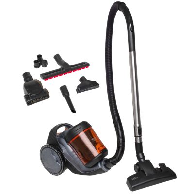 Adler Cyclone Vacuum Cleaner, AD 7065, Bagless, Power 700 W, Dust capacity 1.6 L, Black/Red