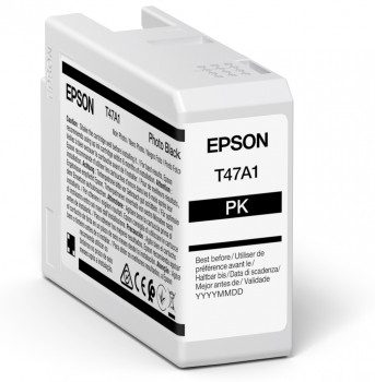 Epson UltraChrome Pro 10 ink, T47A1, Ink cartrige, Photo Black