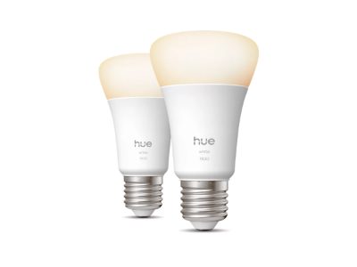 Philips Hue W 1100 A60 2P EU, E27, 9.5 W, Soft white light, Bluetooth and Zigbee